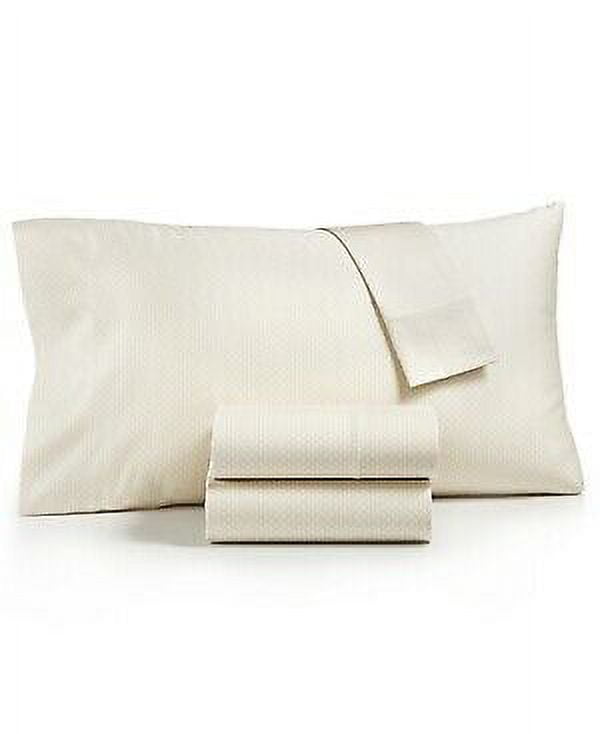 Hotel Collection Textured Prism Cotton 525 Thread Count 4 Pc Sheet Set