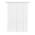 thumbnail image 1 of Hotel Collection White Solid Print Metal Shower Liner, 72" x 72" Waterproof, 1 of 3