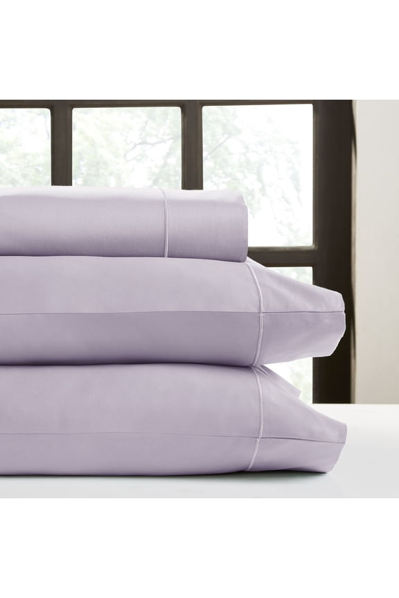 Hotel Concepts 500 Thread Count Sateen Sheet - 4 Piece Set - King, Gray