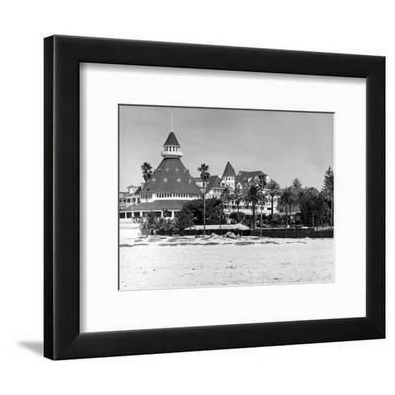 Hotel Del Coronado, Scenic Framed Art Print Wall Art Sold by Art.Com