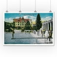 thumbnail image 1 of Hotel Del Monte Swimming Tank and Solarium (36x54 Giclee Gallery Print, Wall Decor Travel Poster), 1 of 1