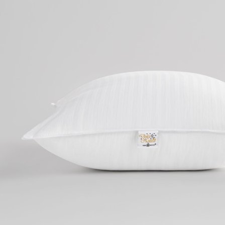 Sobel Westex: Dolce Notte II Stomach, Side and Back Sleeper Bed Pillow for Sleeping | Hotel and Resort Quality | Hypoallergenic, Down Like Fill, Soft Loft (Queen Size)