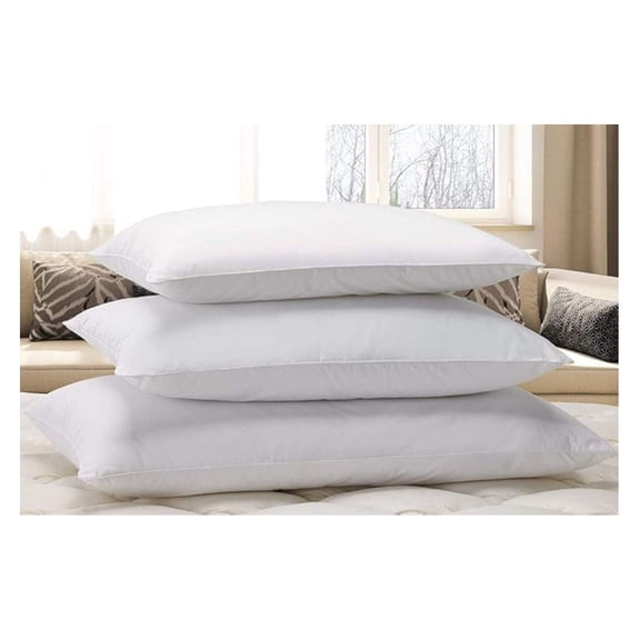 Hotel Down Eco Pillow - Soft, Eco-Friendly Pillow with 100% Recycled Fill - Exclusively for Courtyard - King (20" x 36")