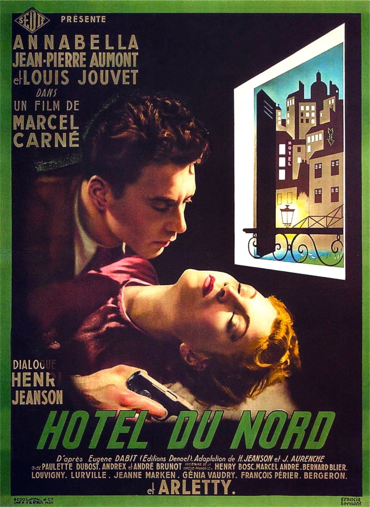 Hotel Du Nord Canvas Art - (24 x 36)