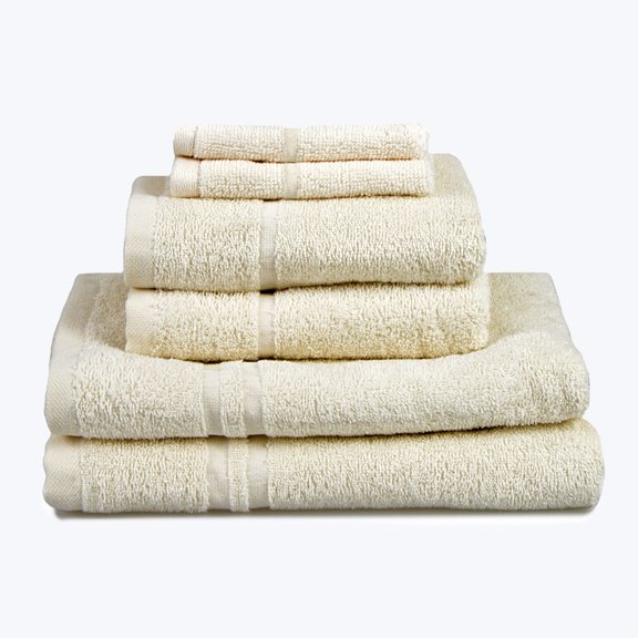 Hotel Essentials Cotton 6 Piece Towel Set