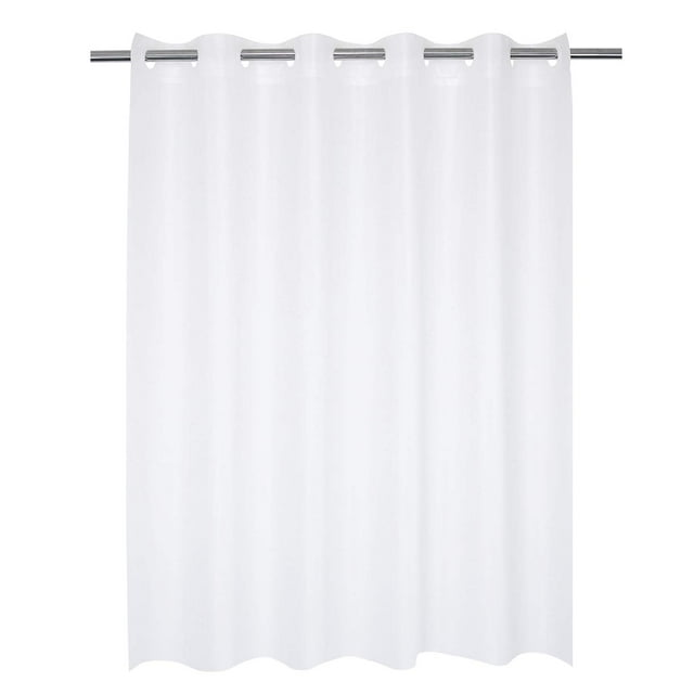 Hotel Grade No Hooks Needed Waterproof Shower Curtain or Liner,Frost