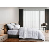Hotel Grand Oversized 500 Thread Count White Goose Down Comforter Twin