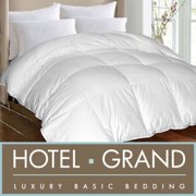 Hotel Grand Oversized Luxury 1000 Thread Count Egyptian Cotton Down Alternative Comforter Twin