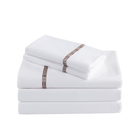Hotel Grand Tencel Cotton Blend Sheet Set Taupe Cal King
