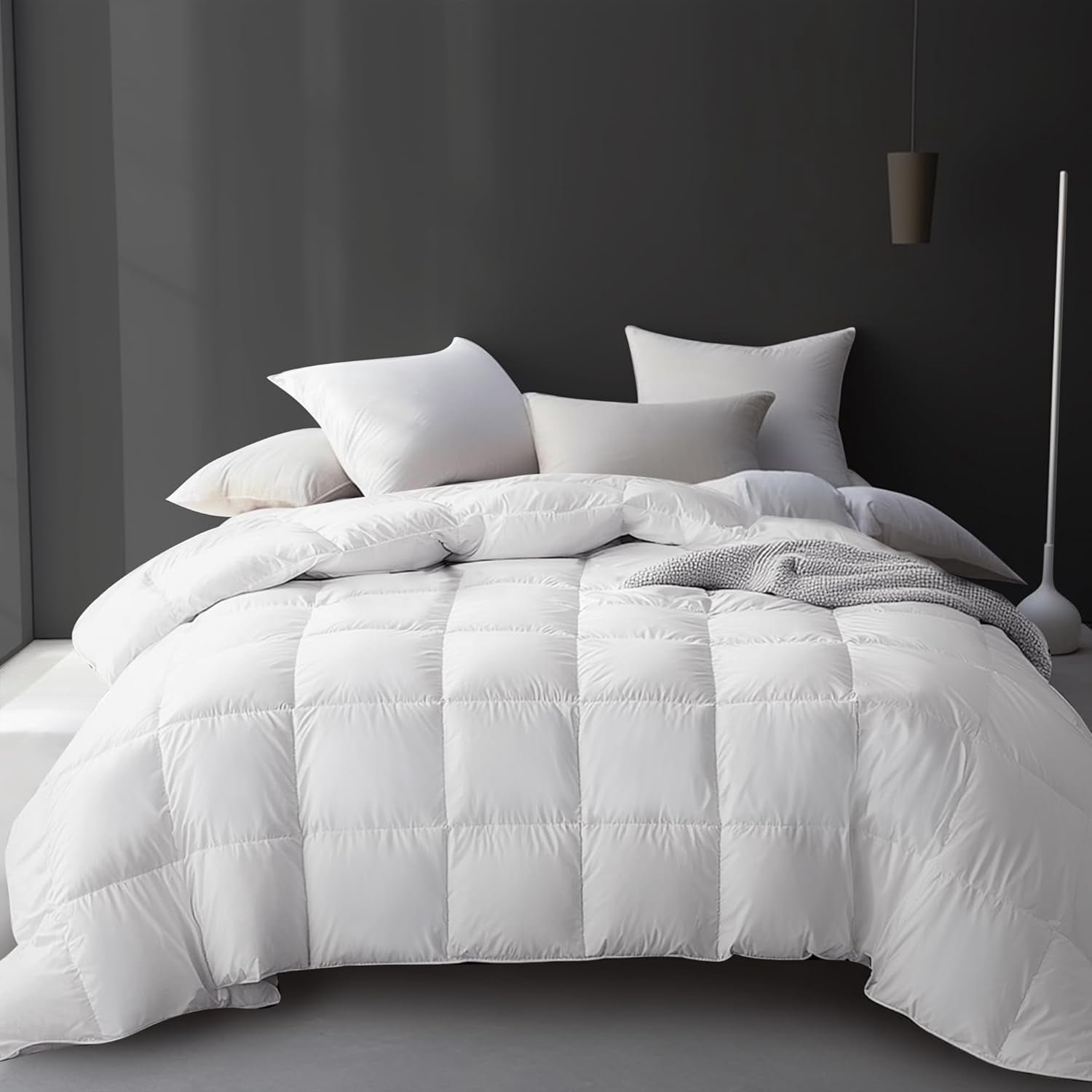 Hotel Grand Goose Feather Down Fiber Comforter
