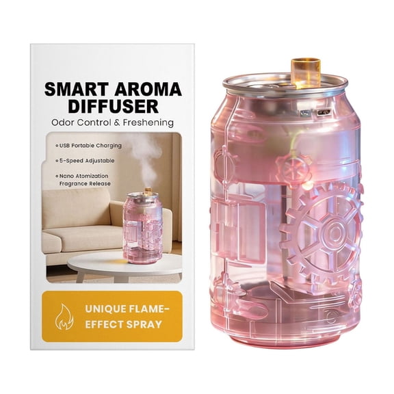 Hotel Home Aromatherapy Scent Diffuser, Mute Essential Oil Diffuser Humidifier, Perfect for Living Room Bathroom Bedroom Hotel Room Pink