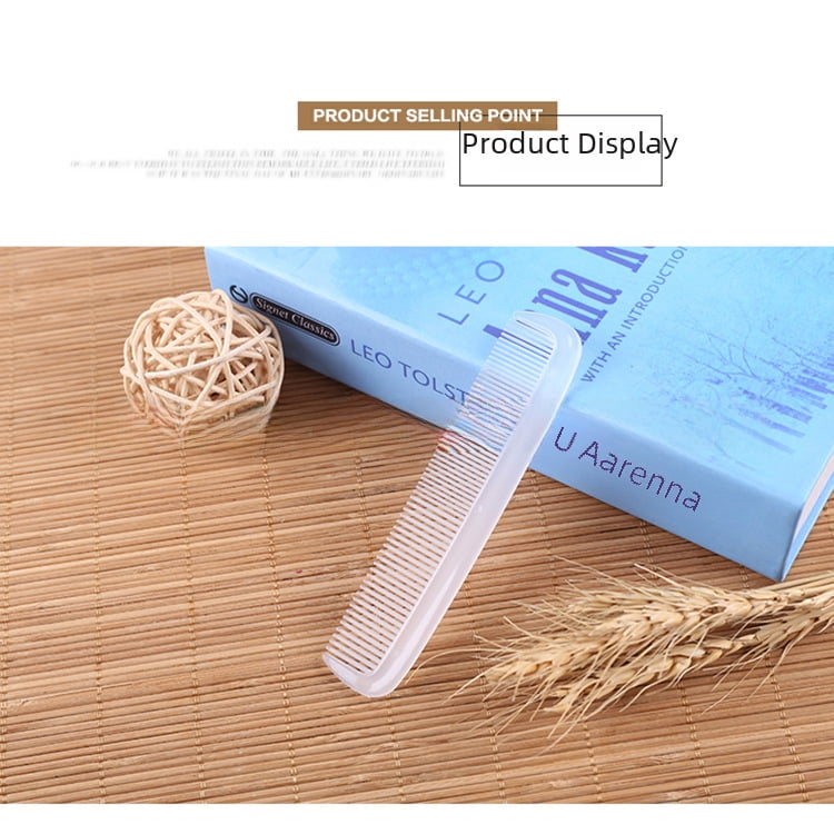 Hotel Hotel Air Travel Disposable PLA Plastic Comb Home Hair Dyeing
