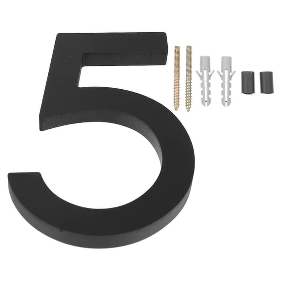 Hotel House Number Sign Board Fashion Metal Mailbox For Office Use 4.93.10.4in 1Set