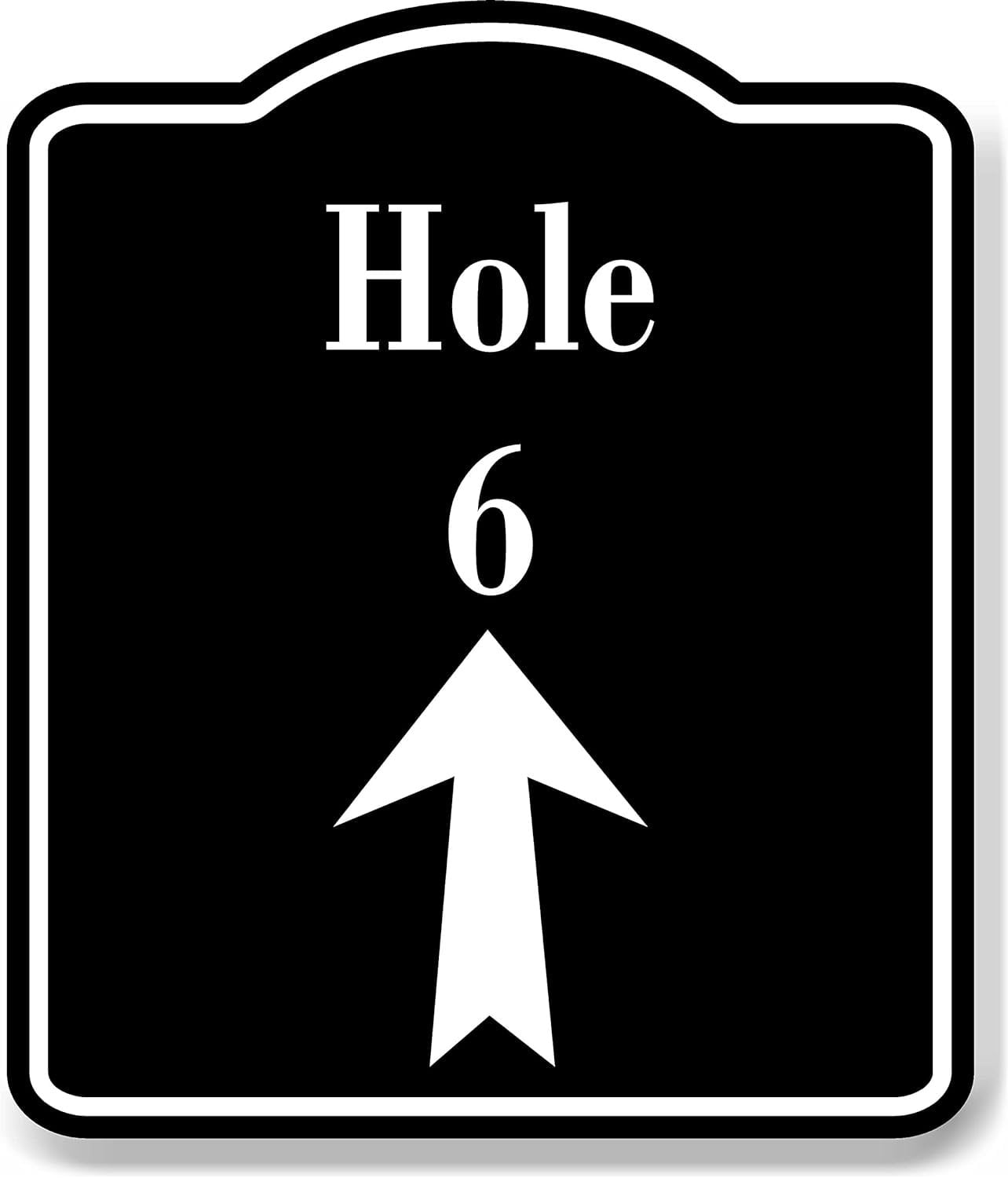 Hotel Luggage Carts Right Arrow BLACK Aluminum Composite Sign, 8.5"x10