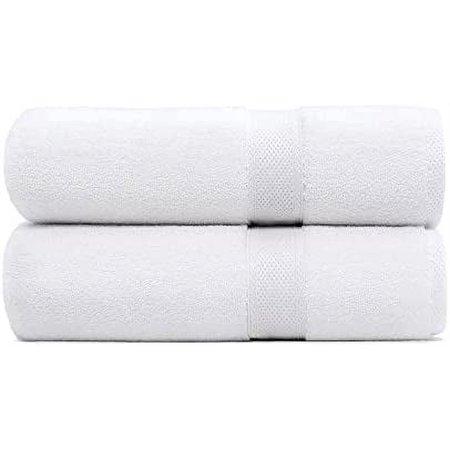 Hotel Luxury Lynova Cotton Bath Towels, Set of 2