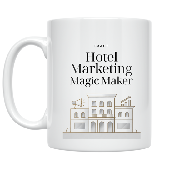 Hotel Marketing Magic Maker - Hospitality Professional - 11 oz Ceramic Coffee Mug