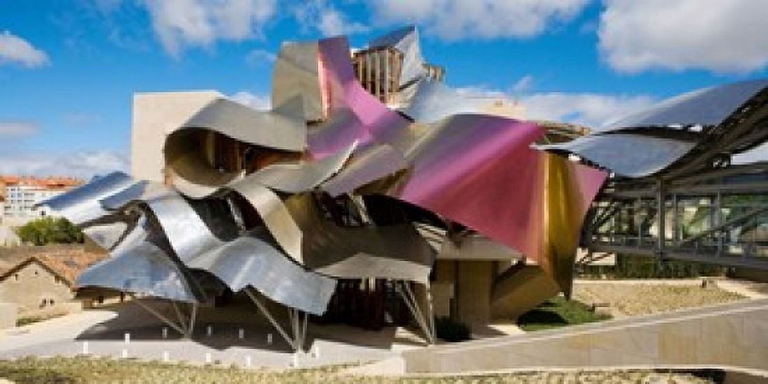 Hotel Marques de Riscal Elciego La Rioja Spain Canvas Art - Panoramic Images (24 x 12)