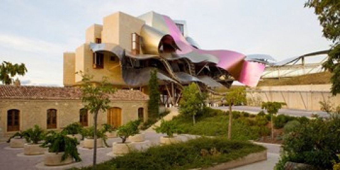 Hotel Marques de Riscal Elciego La Rioja Spain Canvas Art - Panoramic Images (24 x 12)