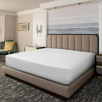 Hotel Mattress Pad - Thick Mattress Topper - Cotton Blend Cover & Down Alternative Fill - 72" x 84" - California King