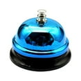thumbnail image 1 of Hotel Multi-color Summoning Bell Kitchen Call Bell Desk Dining Bell Table Counter Reception Festival Bells BLUE, 1 of 8