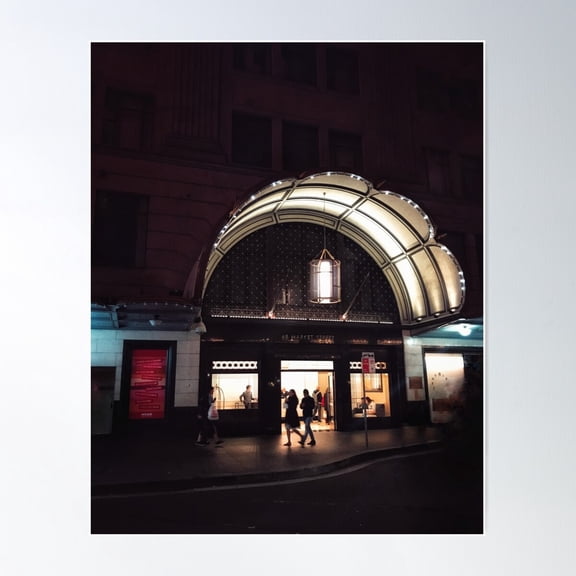 Hotel Poster Wall Art, Modern Wall Decor For Living Room Bedroom, 8x12 UNFRAMED