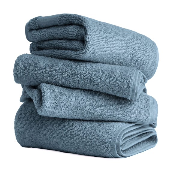 Hotel-Quality Bath, Hand and Wash Towel Sets - 100% Ring Spun Cotton, Ultra Plush, Absorbent