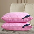 thumbnail image 1 of Hotel Quality Bed Pillow for Back Side Sleeping Breathable Microfiber Filled Cool White Supportive Comfortable Home Use, 1 of 6