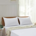thumbnail image 1 of Hotel Quality Bed Pillows for Sleeping, Premium 3D Plush Fiber - Reduces Neck Pain, Breathable Cooling Cover Skin-Friendly, Standard (Pack of 4), White 4 Count, 1 of 6