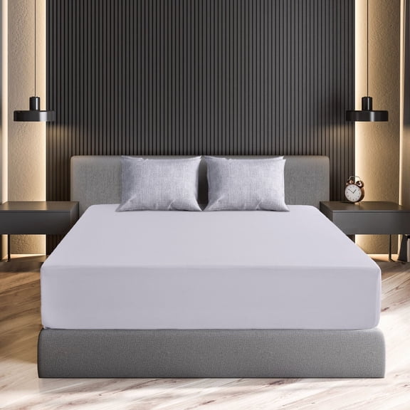 Hotel Quality Fitted Sheet Deep Pocket Breathable Soft Elastic Mattress Sheets