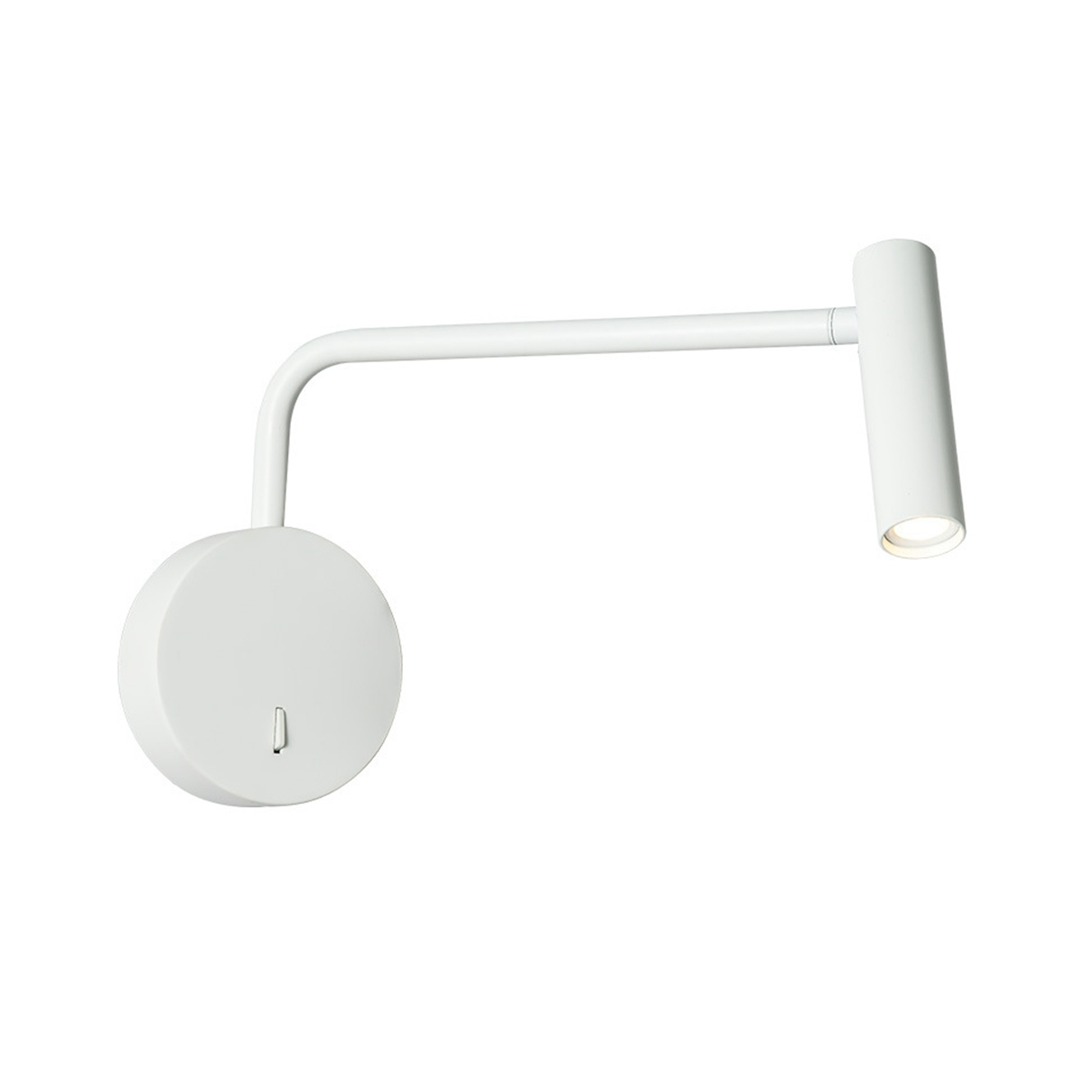 Hotel Room Reading Lamp with Switch Bedroom Exposed Bedside Lamp