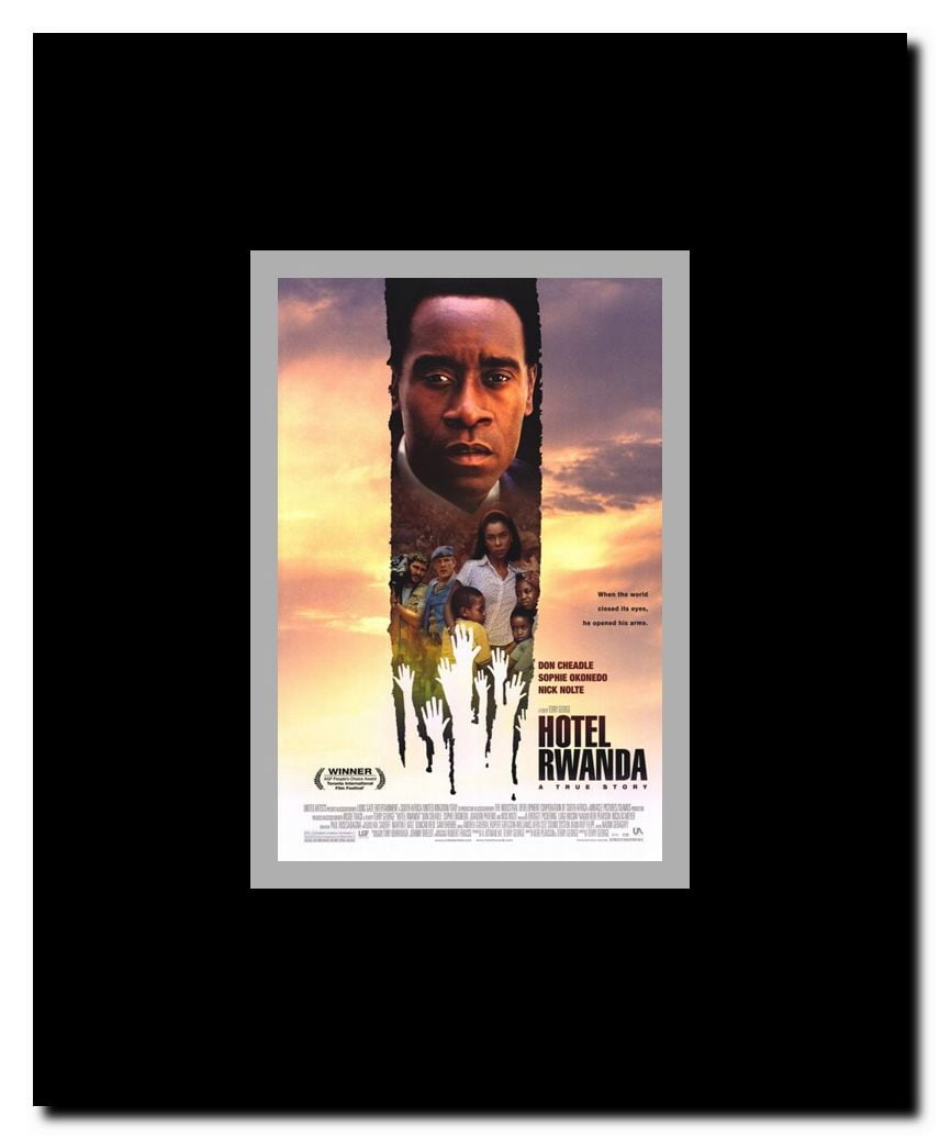 Hotel Rwanda Framed Movie Poster