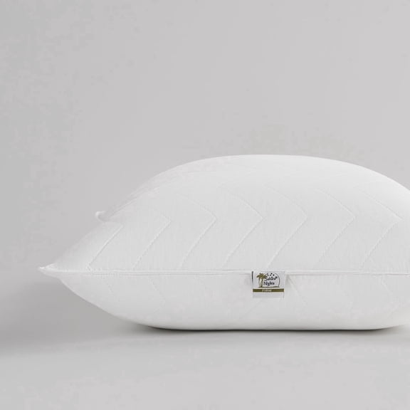 Sobel Westex: Hotel Sahara Nights Firm Pillow, Microfiber Side Sleeper, Holds Shape, Hotel and Resort Quality Pillow, Queen (1 Pack)