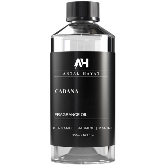 Hotel Scents Diffuser Oil Cabana - Aromatherapy Fragrance Inspired by Ritz Carlton Diffuser Scent - Luxurious Aromatherapy Oil with Bergamot, Jasmine, Marine - Luxury Home Scents Refill - 500mL