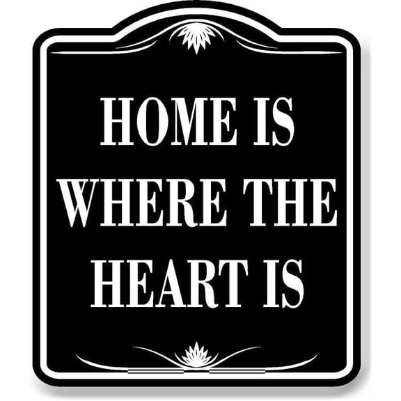 Hotel Self Parking Left Arrow BLACK Aluminum Composite Sign, 8.5"x10"