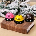 thumbnail image 1 of Hotel Service Steel Bell Call Ringer Ring Reception Restaurant Desk Kitchen Toy, 1 of 6