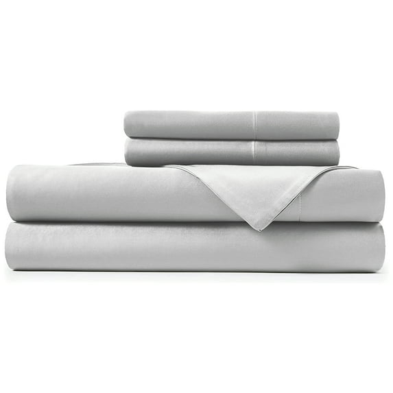 Hotel Sheets Direct 100% Bamboo 3 Piece Bed Sheet Set, Twin, Grey