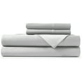 thumbnail image 1 of Hotel Sheets Direct 100% Bamboo 4 Piece Bed Sheet Set, California King, Grey, 1 of 8