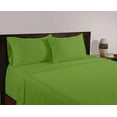 thumbnail image 1 of Hotel Soft 600-Thread Count Soft Egyptian Cotton Easy Care 4-PCs Sheet Set Fit upto 9-12" Inch Deep Pockets Solid Pattern ( Full, Sage Green ), 1 of 1