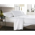 thumbnail image 1 of Hotel Soft 600-Thread Count Soft Egyptian Cotton Easy Care 4-PCs Sheet Set Fit upto 9-12" Inch Deep Pockets Solid Pattern ( Full, White ), 1 of 1