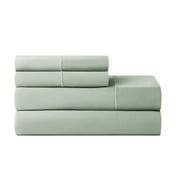 Hotel Style 4-Piece 600 Thread Count Green Egyptian Cotton Sheet Set, Queen, Deep Pocket
