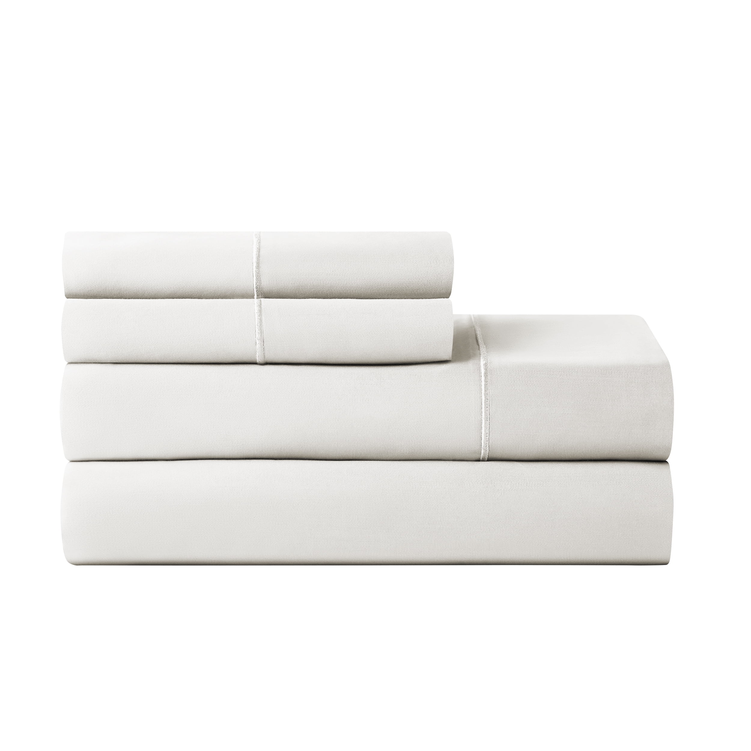 Hotel Style 4-Piece 600 Thread Count White Egyptian Cotton Adult Bed Sheet Set, Queen - Deep Pocket - Walmart.com