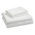 thumbnail image 1 of Hotel Style 4 Piece 600 Thread Count White Egyptian Cotton Bed Sheet Set, Queen, 1 of 7
