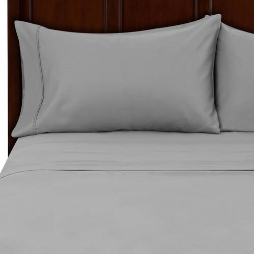 Hotel Style 4Piece 850 Thread Count Soft Silver Bed Sheet Set, King