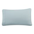 thumbnail image 1 of Hotel Style 600 Thread Count 100% Luxury Cotton Pillowcases, Standard, Striped Teal Cloud, 1-Pair, 1 of 4
