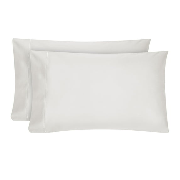Hotel Style 600 Thread Count White Egyptian Cotton Adult Pillow Cases, King (2 Count)
