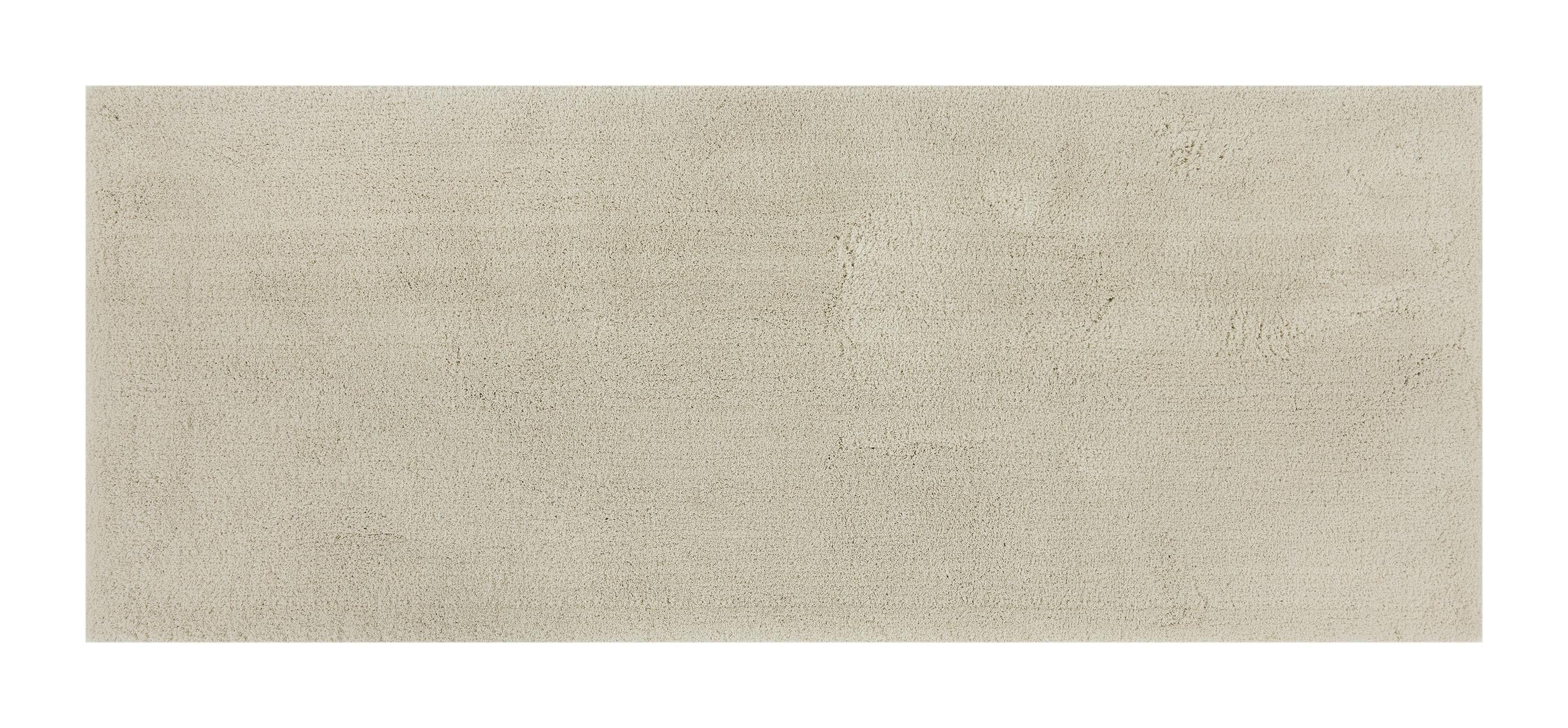 Hotel Style Beige Micro-Polyester 24" x 60" Bath Runner