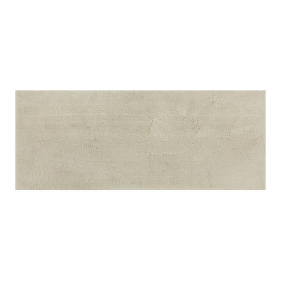 Hotel Style Beige Micro-Polyester 24" x 60" Bath Runner