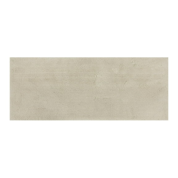 Hotel Style Beige Micro-Polyester 24" x 60" Bath Runner