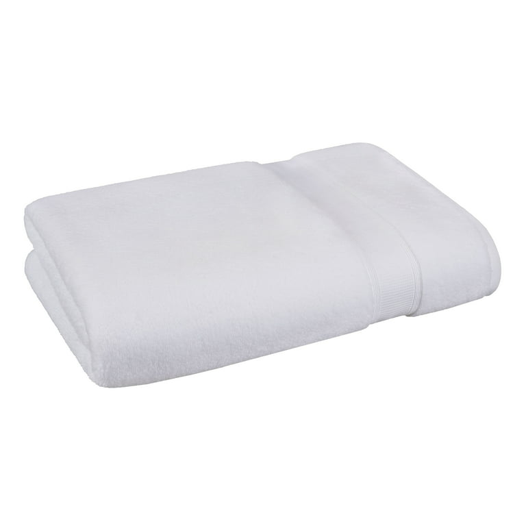 Hotel Style Egyptian Cotton Bath Sheet, Arctic White