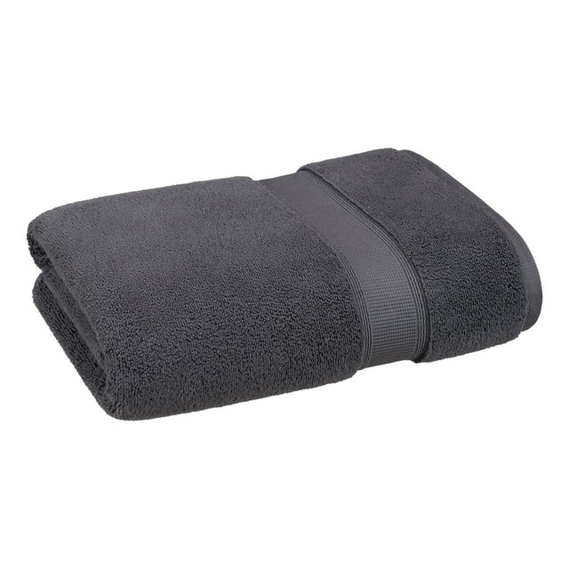 Hotel Style Egyptian Cotton Bath Towel, Charcoal Sky